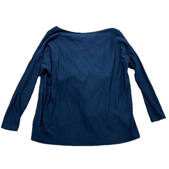 JJ Winks Size L Sweater Weather Navy Blue Women's Built in Bra - Picture 11 of 11